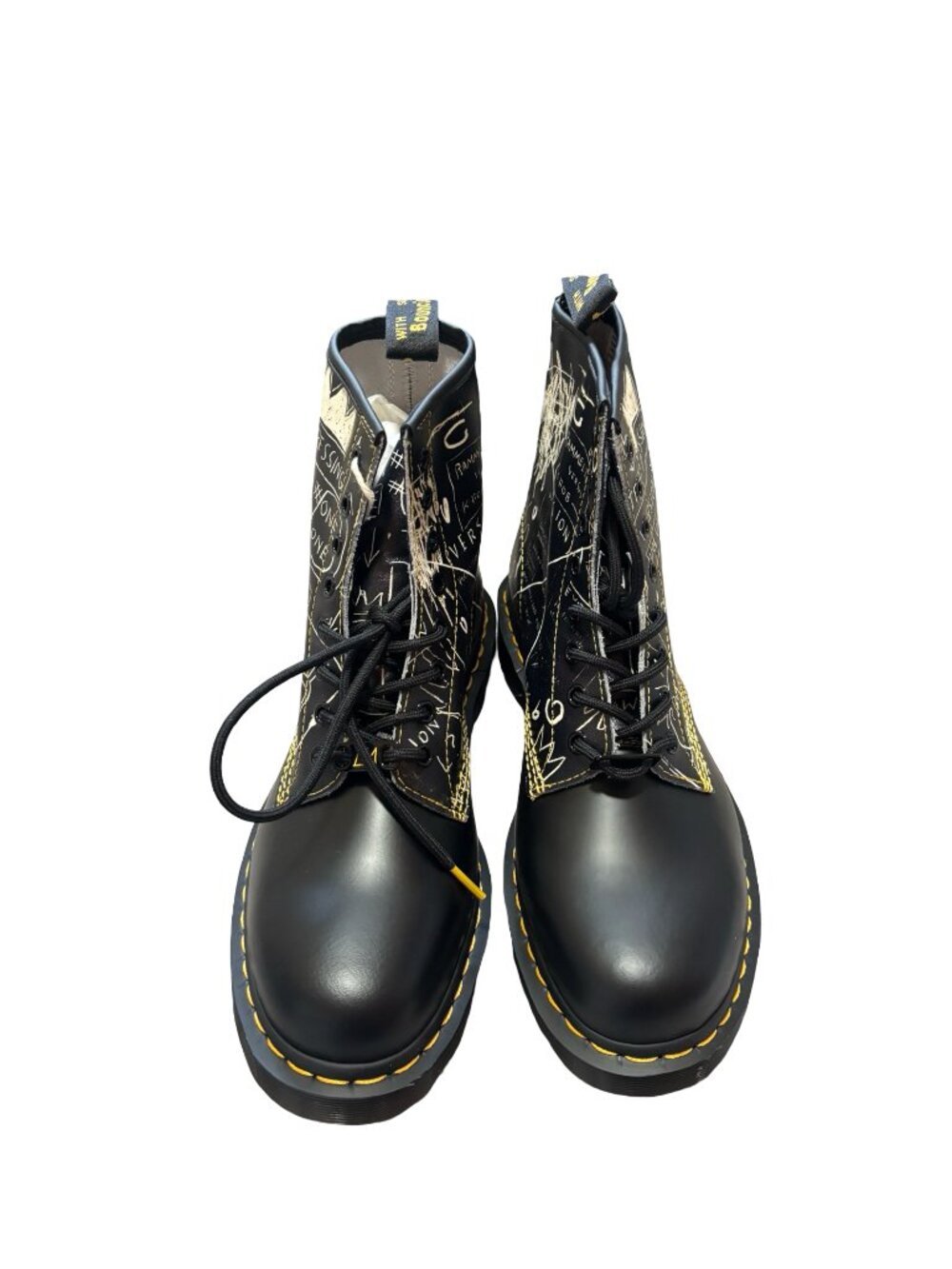 Dr. Martens x Jean-Michel Basquiat 1460 Beat Bop Leather Boots Mens 10/Womens 11 - Picture 6 of 8